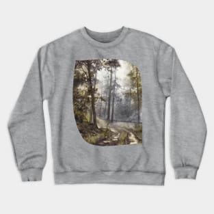 Wet Morning in the Forest Crewneck Sweatshirt